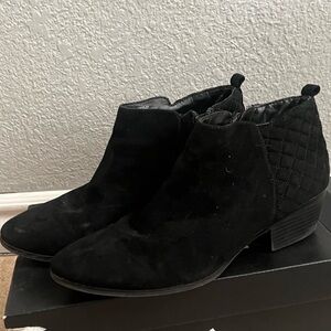 Black ankle boots